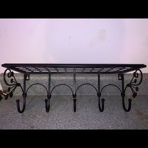 Beautiful black shelf